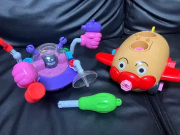 나사나사 세균UFO + 호빵맨호 + 드라이버