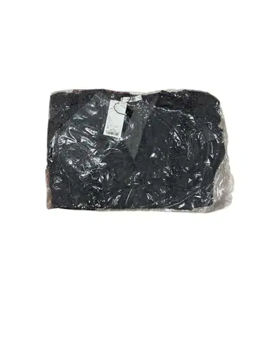 MOUSSY 블랙 반팔 T셔츠 L