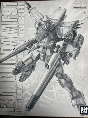 MG 1/100 건담 F91 Ver.2.0 [ 티타늄 피니쉬 ]