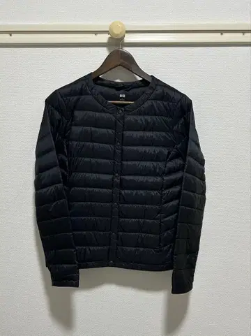 새상품급 유니클로 울트라 라이트 다운 블랙 L