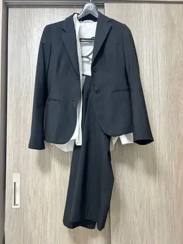 IMGN 블랙 수트 세탁 가능 스트레치 [ 취업활동 ]