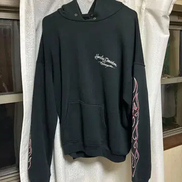 할리데이비슨 빈티지 후드티 복각 윙택