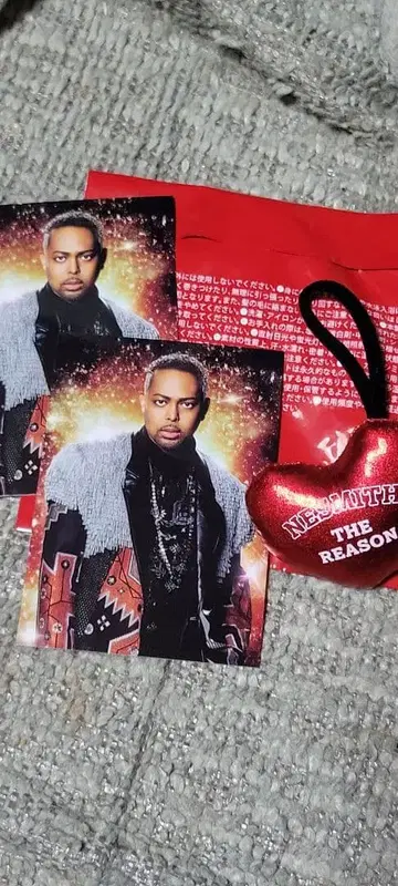 EXILE NESMITH 머리끈 카드 2장 세트