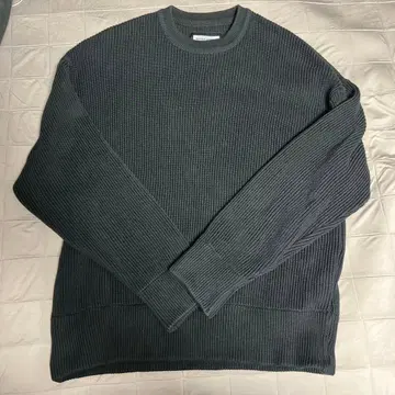 MAISON SPECIAL 리브 스웨터 사이즈 02 다크 그레이