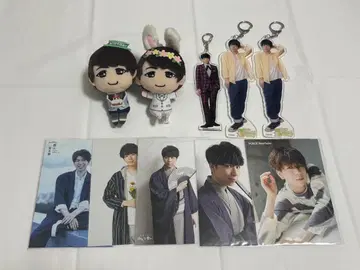 니시야마 코타로 아크릴 키링 봉제 인형 엽서 세트