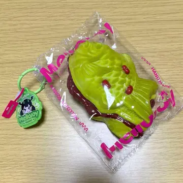 Mellojoy 스퀴즈 와쇼쿠 시리즈 말차 팥 도미빵