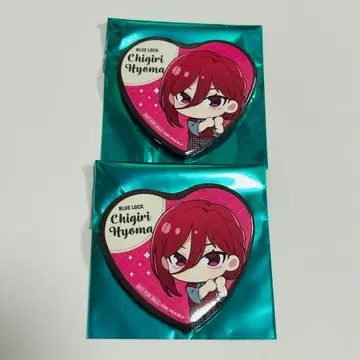 블루 록 도큐 부동산 시부야 제패 스탬프 랠리 하트형 캔뱃지 치기리