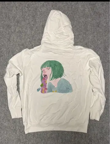 PEDRO 후드티 슈퍼 헤드 HOODIE [ WHITE >