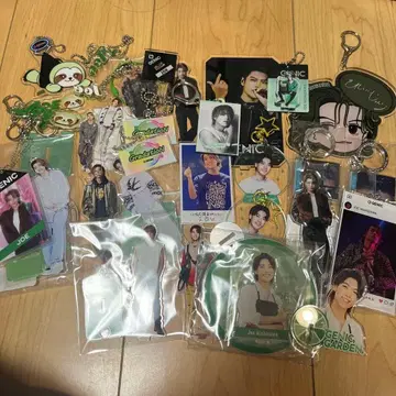 GENIC 니시자와 테이 아크릴 스탠드 아크릴 키링 세트