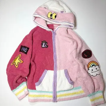 PEACH JOHN 후드티 ONE PIECERED 콜라보 UTA 핑크