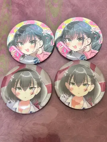 배드걸 와챠챠 캔뱃지 루리하 루라 4점