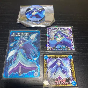 후부키히메 쉐도우사이드 씰 카드 캔뱃지 요괴워치