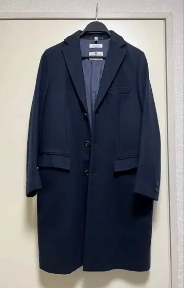 BEAUTY&YOUTH 네이비 체스터 코트