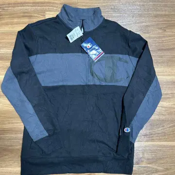 [택 포함 새상품] 챔피온 하프 지퍼 맨투맨 US 구제 의류