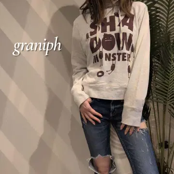 graniph 뷰티풀 섀도우 후드티 얇은 소재 남성/여성