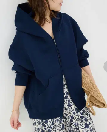 SLOBE IENA 슬로브 이에나 볼륨 집업 후디