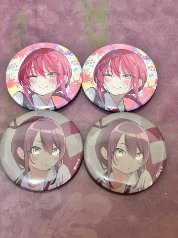 배드걸 와차차 캔뱃지 미즈토리 아토리 4점