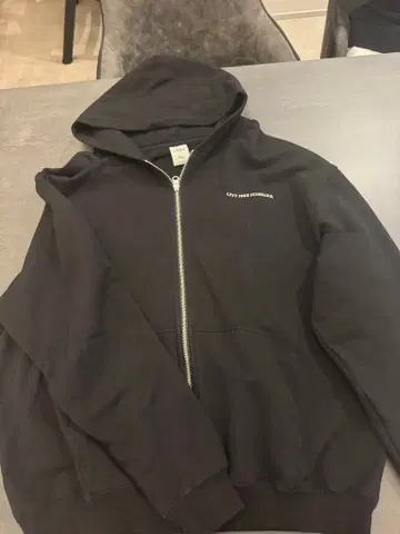 LEFT YOUR STANDARD. 블랙 후드티 XL