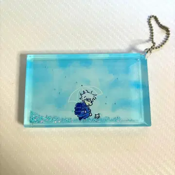 [ 주술회전 ] 고죠 사토루 리퀴드 키링 AIR TWOKYO