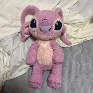 디즈니 엔젤 스티치 봉제 인형 약 30cm