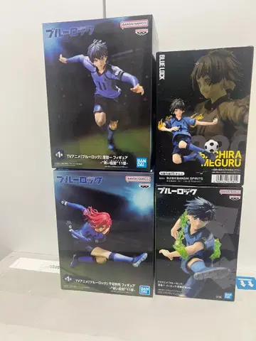 반다이 블루 록 피규어 4체 세트