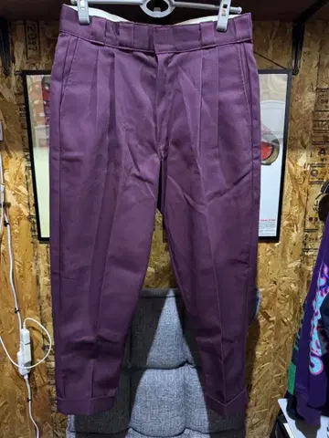 디키즈 MODESTY 별주 874 M 마룬 새상품급 워크 팬츠