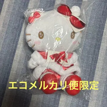 헬로키티 산타 코스튬 봉제 인형