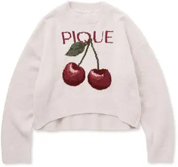 젤라피케 체리 니트