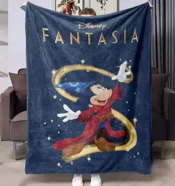 미키 판타지아 담요 135cm x 100cm