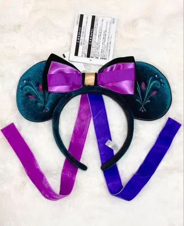 택 포함 새상품 엘사 머리띠 안나 대관식 판타지 스프링스