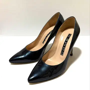 COMEX 하이힐 펌프스 블랙 22.5cm