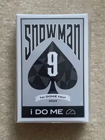 [ 미개봉 ] Snow Man 1st DOME tour 2023 카드놀이
