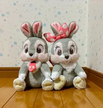 디즈니 스토어 이예크 토끼 에인 토끼 봉제 인형 세트