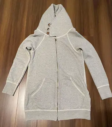 Johnbull 롱 후드티 멜란지 그레이 프리 사이즈