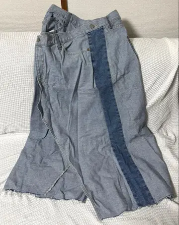 RODEO CROWNS 데님 스커트