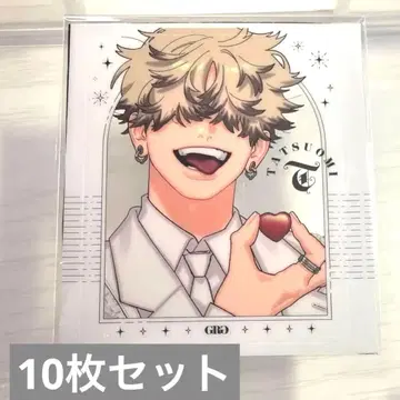 극락가 점프 SQ 부록 프레이크 시트 타츠오미 10매 세트