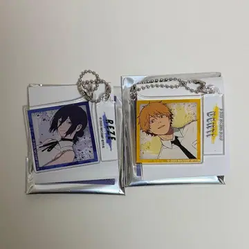 체인소 맨 아크릴 키링 덴지 레제