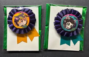 귀멸의 칼날 아가츠마 젠이츠 카이가쿠 할로윈 코사지풍 배지 캔뱃지