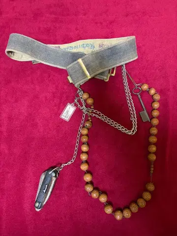 지갑 체인 부착 벨트