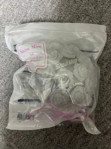 미사용 새상품 SnowMan 1st Stadium Live 응원봉