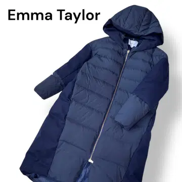 [ Emma Taylor ] 에마타일러 다운 코트 이소재 도킹 롱