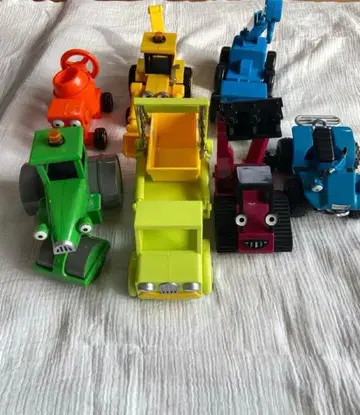 레어 밥과 함께하는 자동차 부부즈 완구 자동차 세트 7대