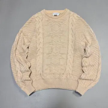 90s 아바클로 빈티지 코튼 니트 구제 의류 크롭 기장