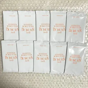 SEVENTEEN BE THE SUN 트레이딩 카드 10팩 세트 미개봉