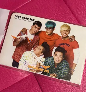 BIGBANG POST CARD SET (엽서와 스티커)