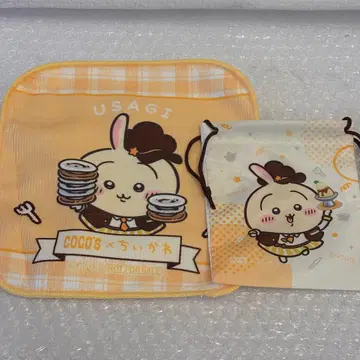코코스 치이카와 (먼작귀) 토끼 핸드 타월 복조리