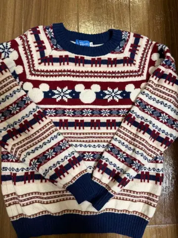 도쿄 디즈니 리조트 미키 스웨터 M