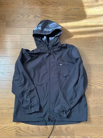 BEAMS Russel zip parka 블랙 L