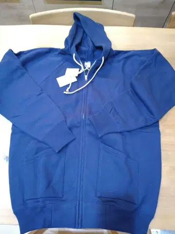 조 맥코이 BALL PARK 네이비 풀 집업 후드티 M