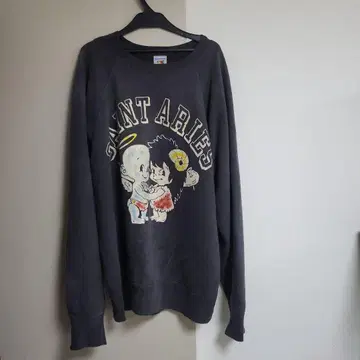 SAINT ARIES 맨투맨 다크 그레이